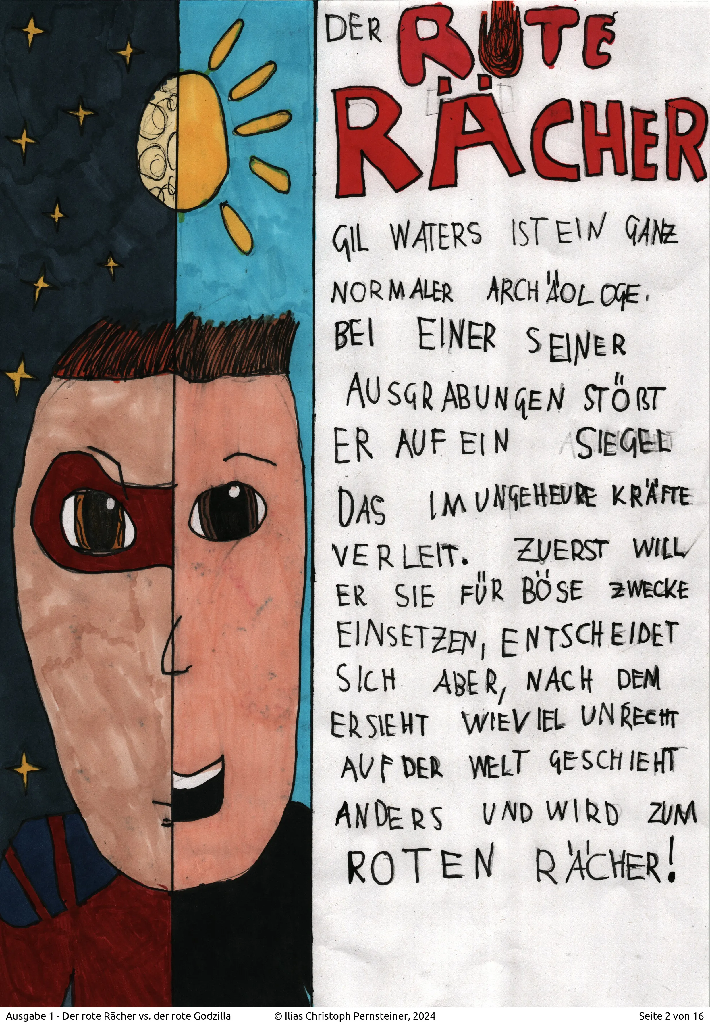 Ausgabe 1 - Der rote Rächer vs. der rote Godzilla - Seite 2