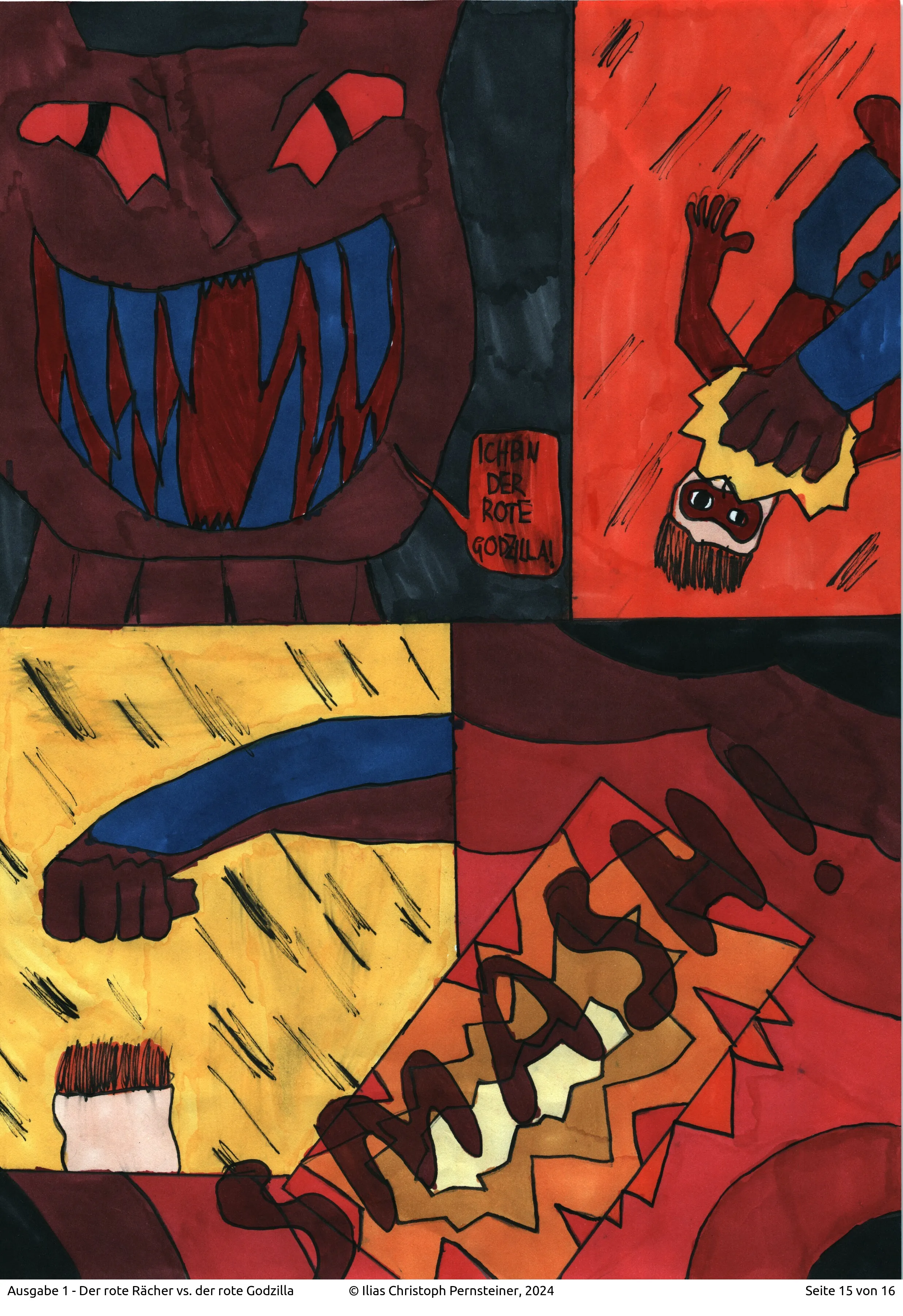 Ausgabe 1 - Der rote Rächer vs. der rote Godzilla - Seite 15
